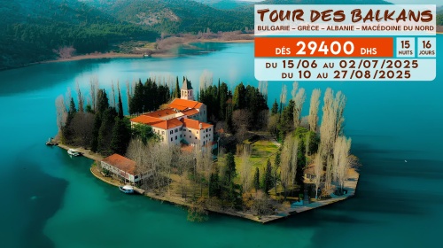 Circuit en Bulgarie, Grèce, Albanie et Macédoine