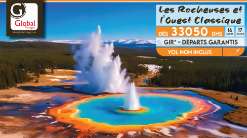 USA: Les rocheuses de l'Ouest Classique