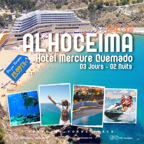 voyage Al Hoceima Hôtel Mercure Quemado
